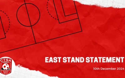 East Stand Statement