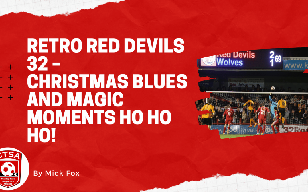 Retro Red Devils 32 – Christmas Blues and Magic Moments Ho Ho Ho!